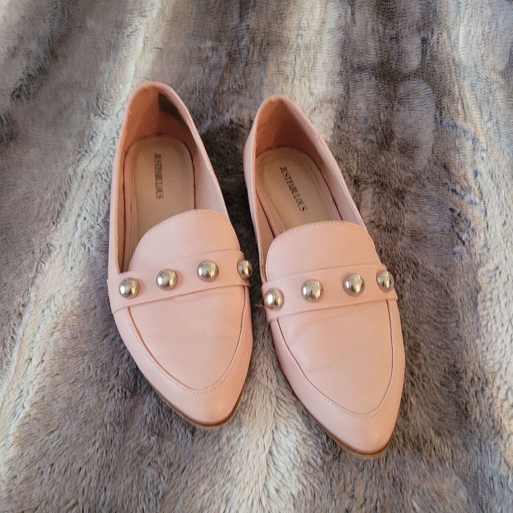 JustFab loafers size 9